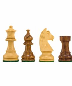 Jeu d'Échecs Staunton Down Head Knight en Bois de Sheesham et Bois de Buis
