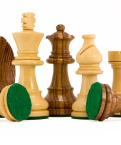 Jeu d'Échecs Staunton Down Head Knight en Bois de Sheesham et Bois de Buis