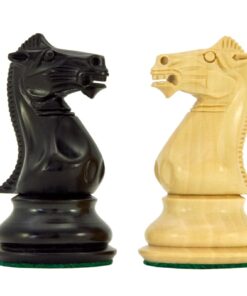 Jeu d'Échecs Staunton en Bois de Buis et d'Ébène séries Sandringham