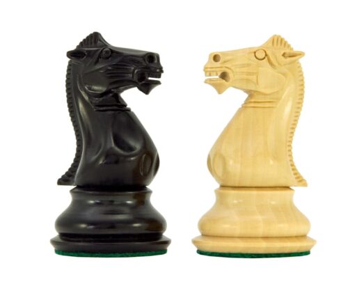 Jeu d'Échecs Staunton en Bois de Buis et d'Ébène séries Sandringham