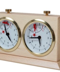 Jeu d'échec & Echiquier Horloge d'échecs BHB en bois avec support - Light Grand